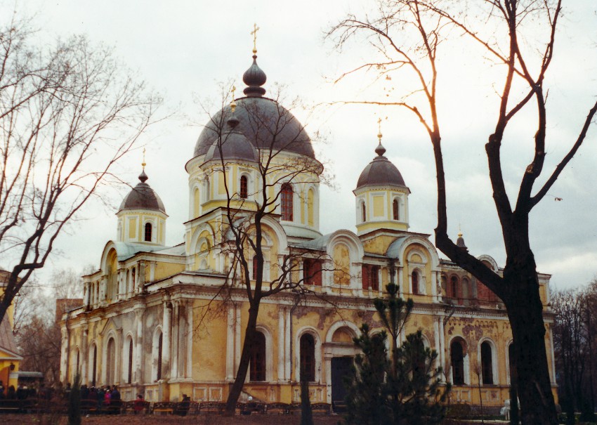 Таганский. Покровский женский монастырь. Церковь Воскресения Словущего. фасады