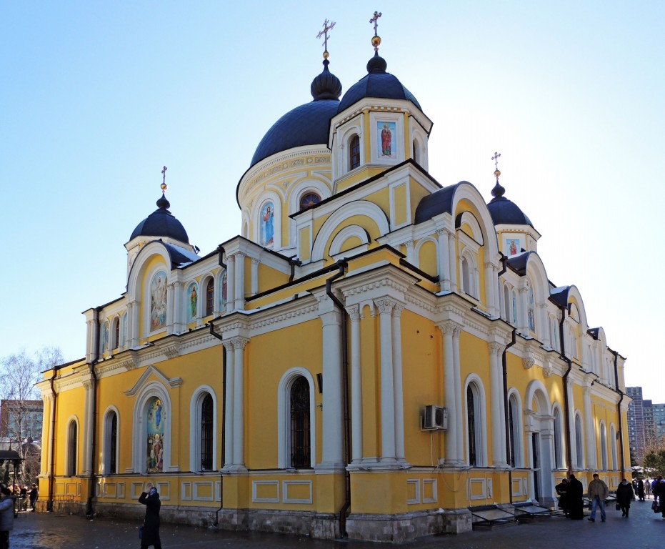 Покровский женский монастырь. Церковь Воскресения Словущего, Таганский (Центральный административный округ (ЦАО), г. Москва). фасады