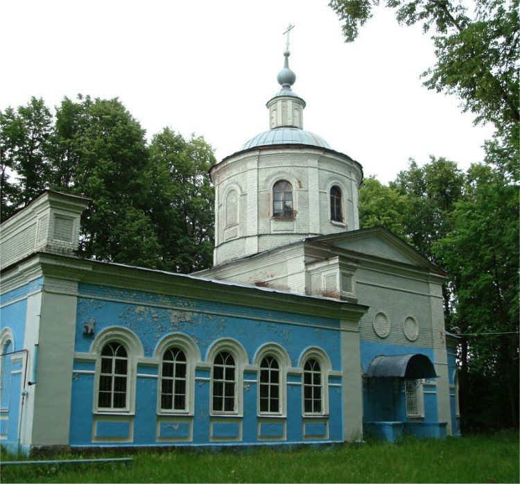 Церковь Преображения Господня, Спас-Суходрев (Малоярославецкий район, Калужская область). фасады