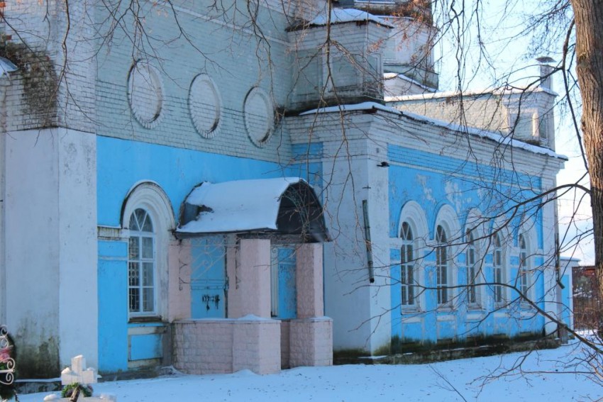 Церковь Преображения Господня, Спас-Суходрев (Малоярославецкий район, Калужская область). архитектурные детали, Северный фасад