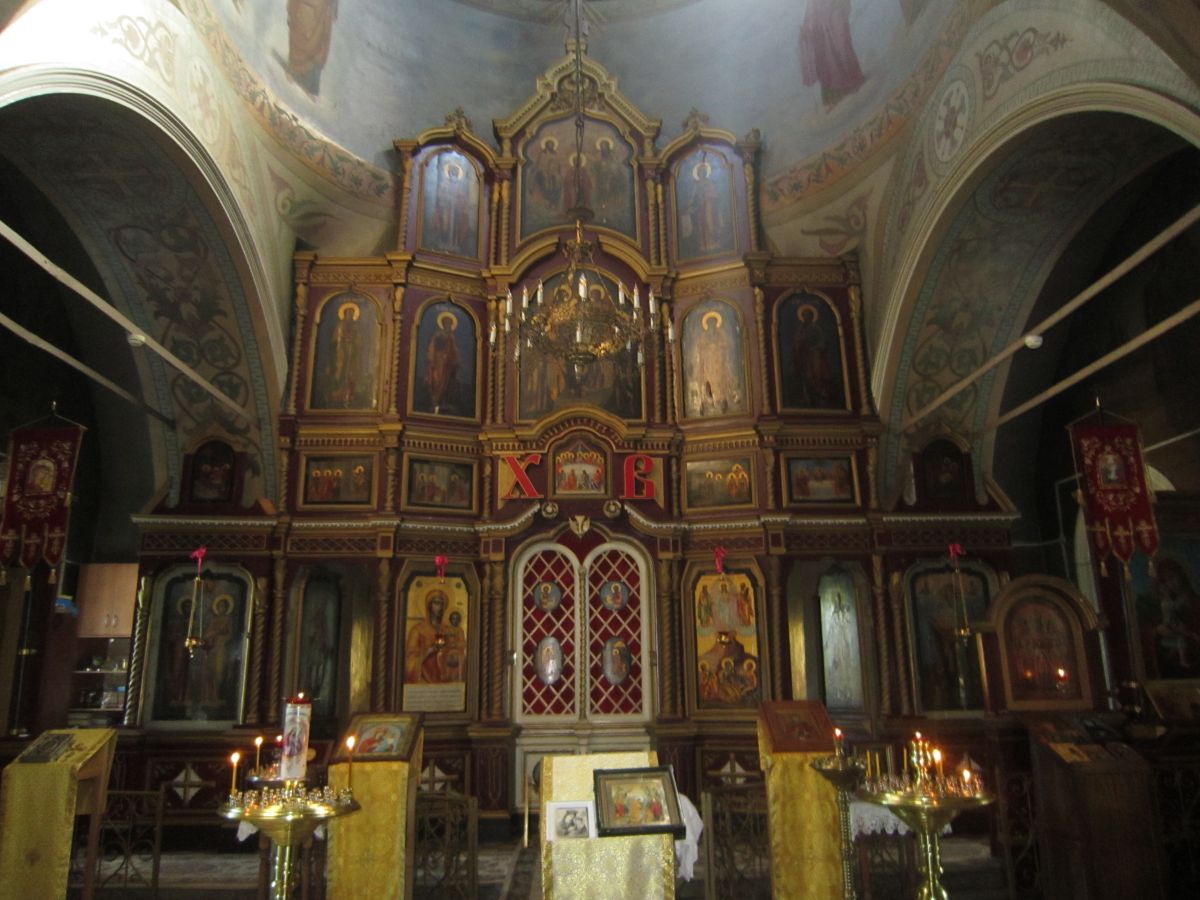Церковь Преображения Господня, Спас-Суходрев (Малоярославецкий район, Калужская область). интерьер и убранство, Главный престол 