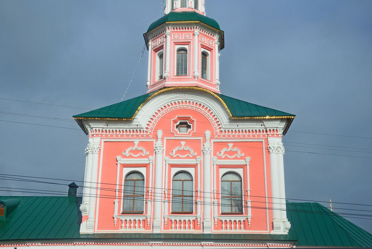 Троицкий Александро-Невский монастырь. Церковь Троицы Живоначальной в Макарье, Вятка (Киров) (Вятка (Киров), город, Кировская область). архитектурные детали