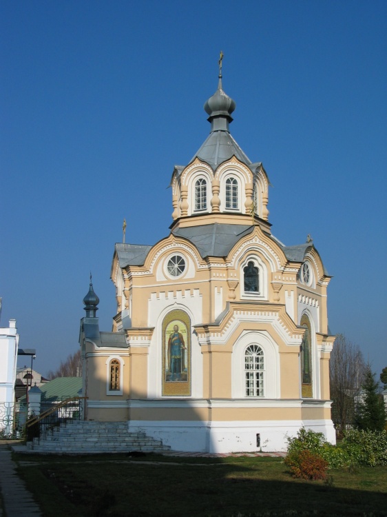 Вятка (Киров). Троицкий Александро-Невский монастырь. Церковь Александра Невского. фасады