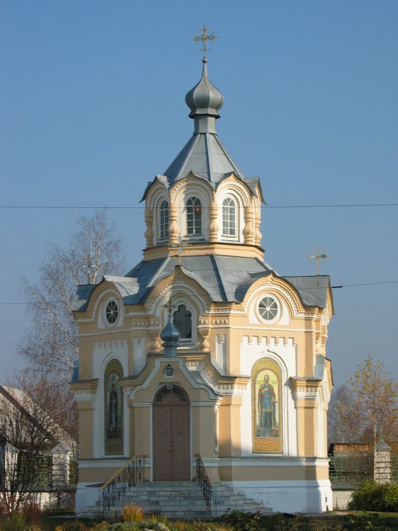 Вятка (Киров). Троицкий Александро-Невский монастырь. Церковь Александра Невского. фасады