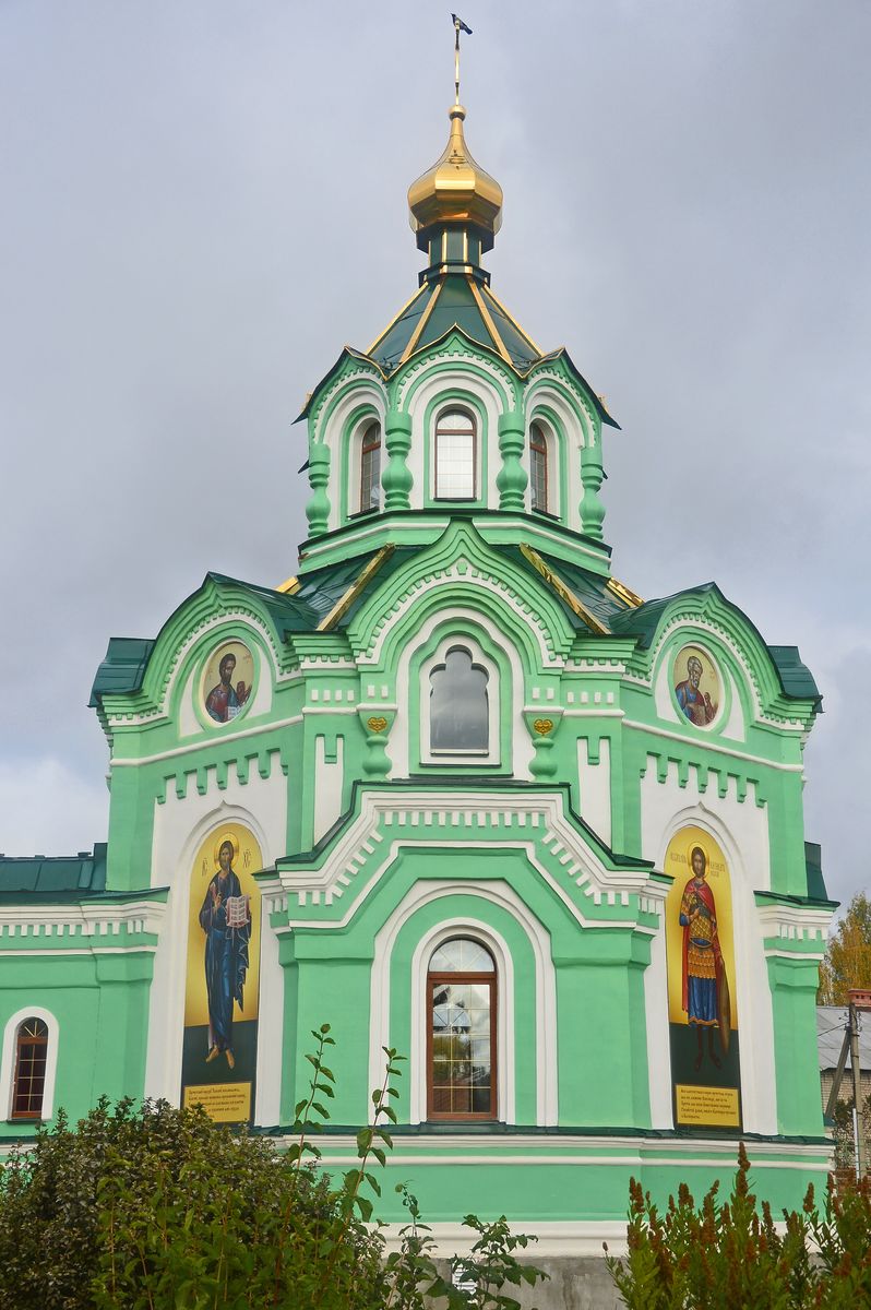 Троицкий Александро-Невский монастырь. Церковь Александра Невского, Вятка (Киров) (Вятка (Киров), город, Кировская область). фасады