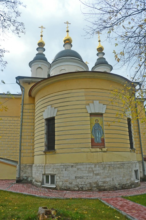 Лефортово. Церковь Введения во храм Пресвятой Богородицы у Салтыкова моста. архитектурные детали