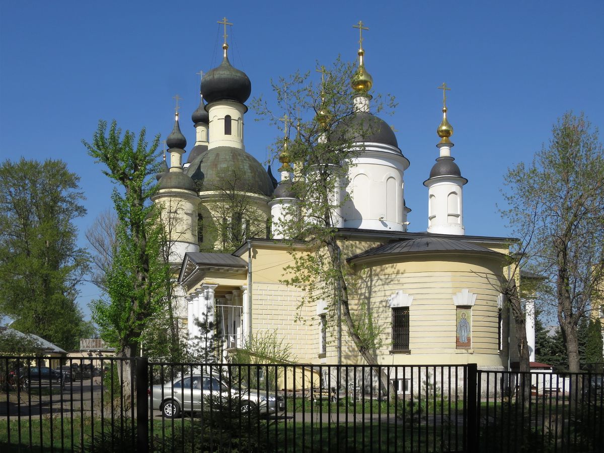Церковь Введения во храм Пресвятой Богородицы у Салтыкова моста, Лефортово (Юго-Восточный административный округ (ЮВАО), г. Москва). фасады