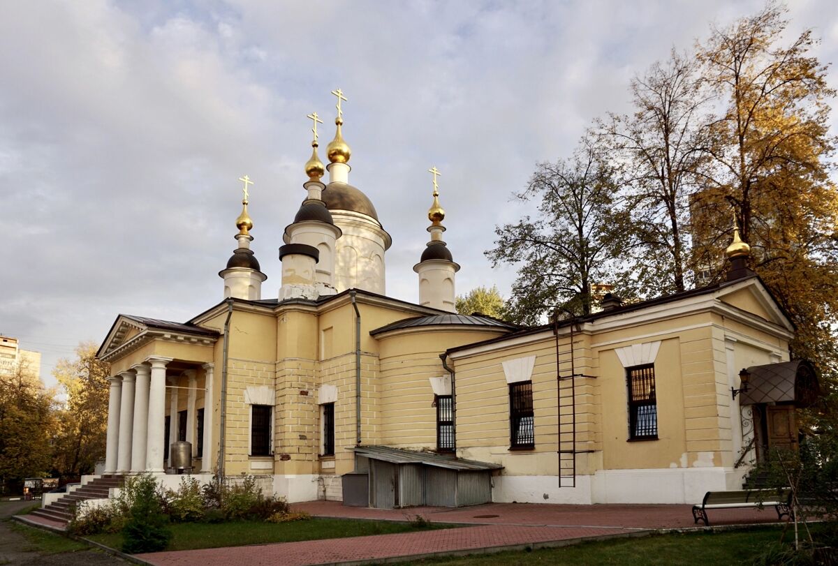 Церковь Введения во храм Пресвятой Богородицы у Салтыкова моста, Лефортово (Юго-Восточный административный округ (ЮВАО), г. Москва). фасады