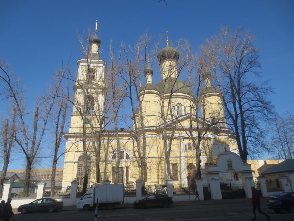 Церковь Троицы Живоначальной у Салтыкова моста, Лефортово (Юго-Восточный административный округ (ЮВАО), г. Москва). фасады
