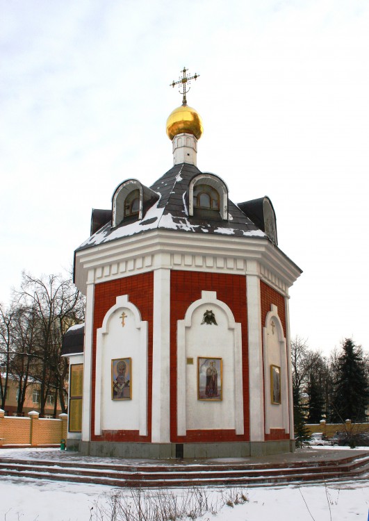 Богородское. Часовня Георгия Победоносца при Управлении Центрального округа Национальной гвардии. фасады