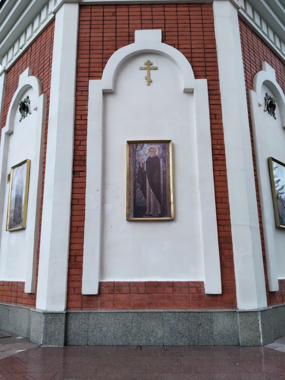 Богородское. Часовня Георгия Победоносца при Управлении Центрального округа Национальной гвардии. архитектурные детали