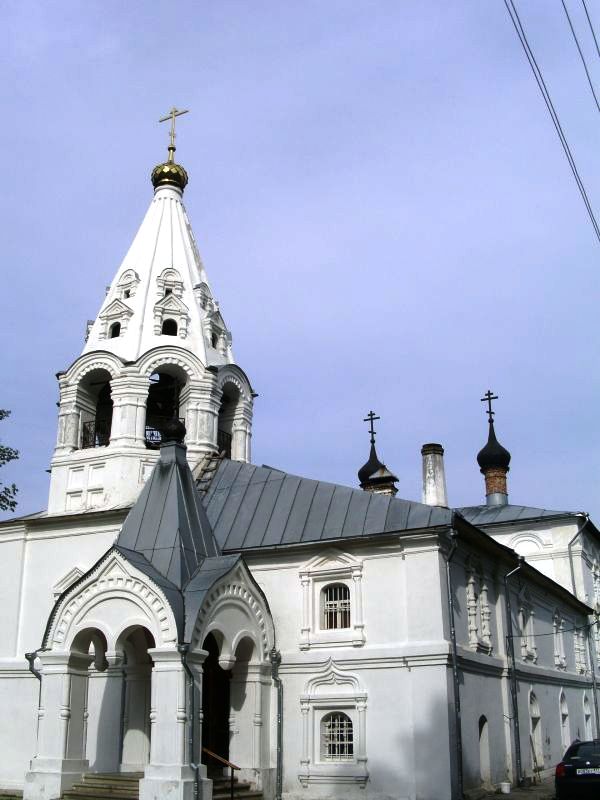 Лукианова мужская пустынь. Церковь Богоявления Господня, Лукьянцево (Александровский район, Владимирская область). фасады