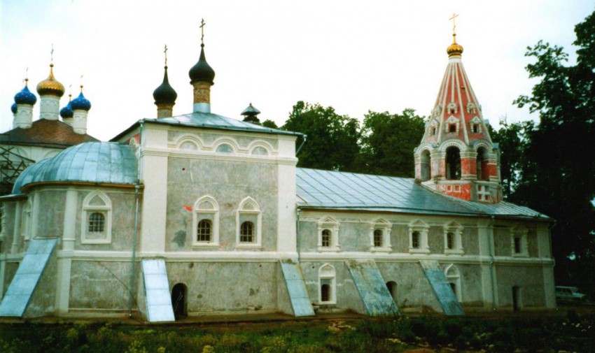 Лукианова мужская пустынь. Церковь Богоявления Господня, Лукьянцево (Александровский район, Владимирская область). фасады, северный фасад