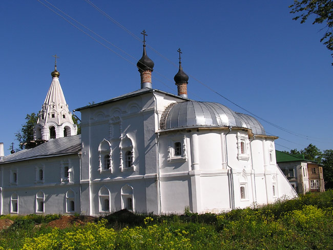 Лукианова мужская пустынь. Церковь Богоявления Господня, Лукьянцево (Александровский район, Владимирская область). фасады