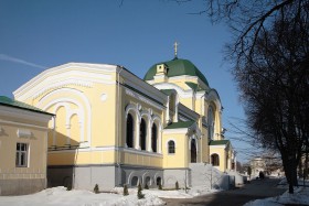 Льва Толстого, село. Тихонова пустынь. Церковь Николая Чудотворца