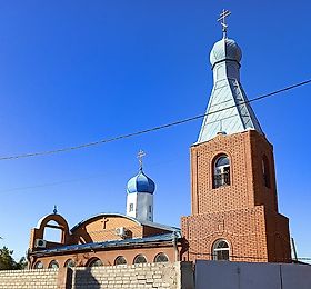 Белосарайская коса. Церковь Марии Магдалины