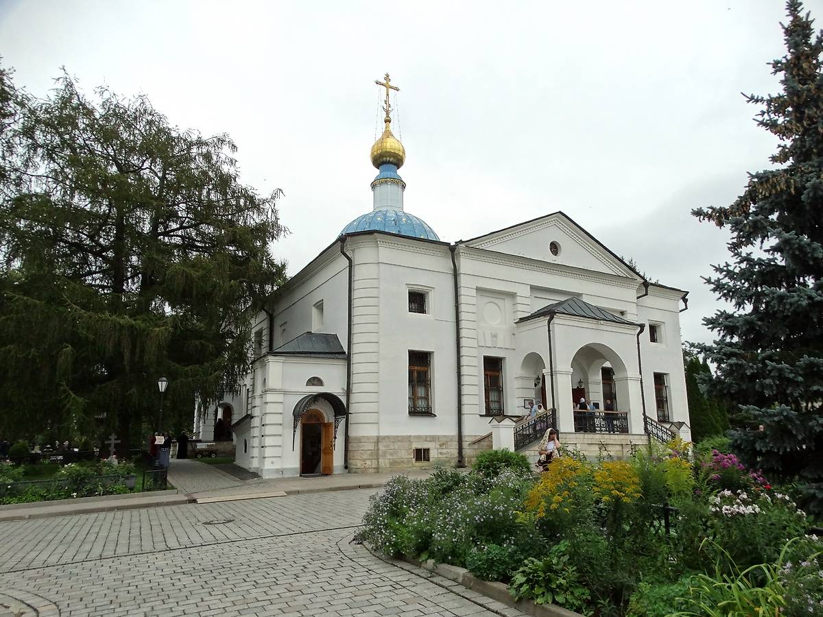 фасады. Оптина Пустынь. Церковь Казанской иконы Божией Матери, Козельск (Оптино) (Козельский район, Калужская область)