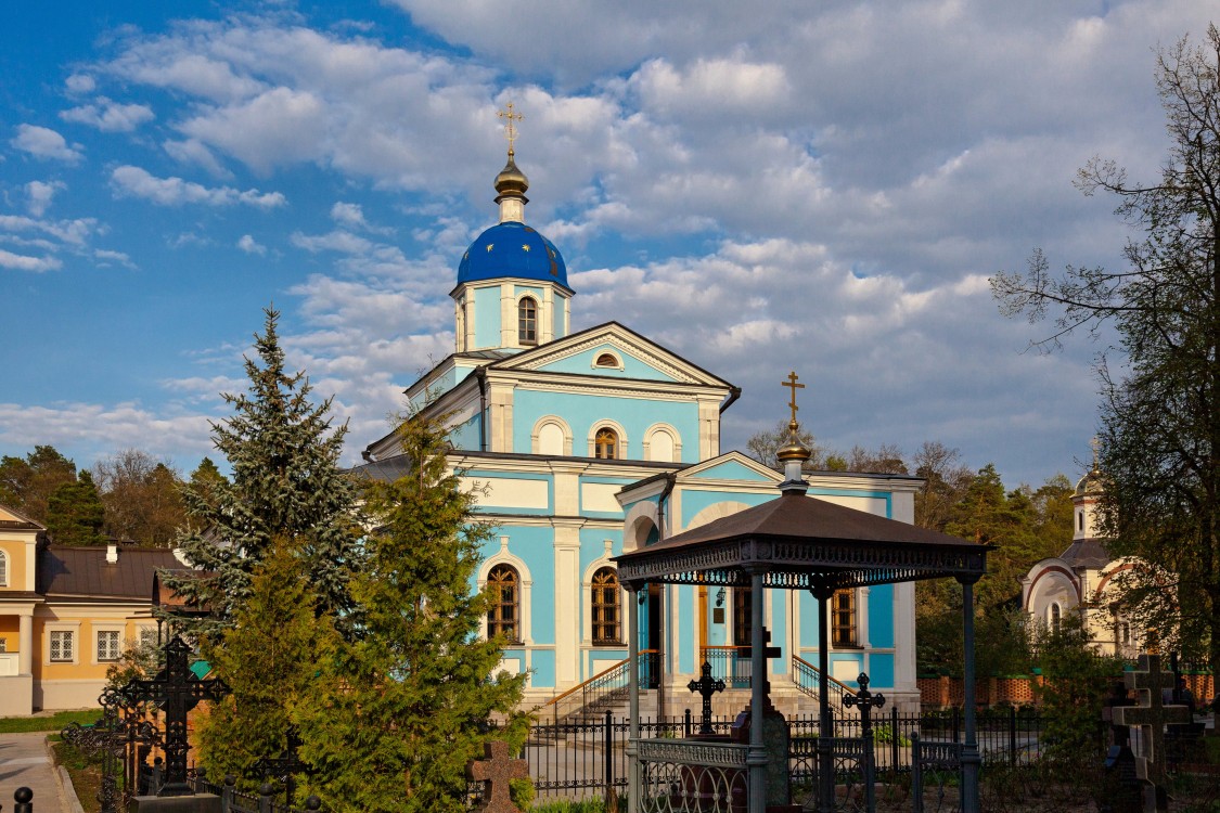 Козельск (Оптино). Оптина Пустынь. Церковь Владимирской иконы Божией Матери. фасады