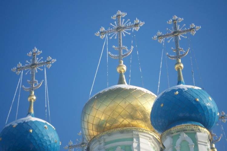 Оптина Пустынь. Собор Введения во храм Пресвятой Богородицы, Козельск (Оптино) (Козельский район, Калужская область). архитектурные детали, Купола