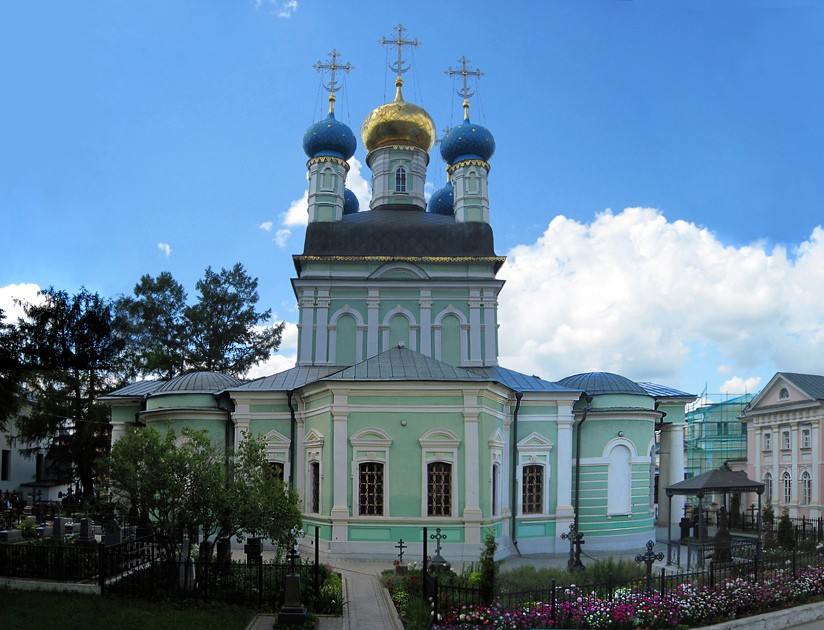 Оптина пустынь - Храм Казанской иконы Божией Матери в Стрелецкой Слободе