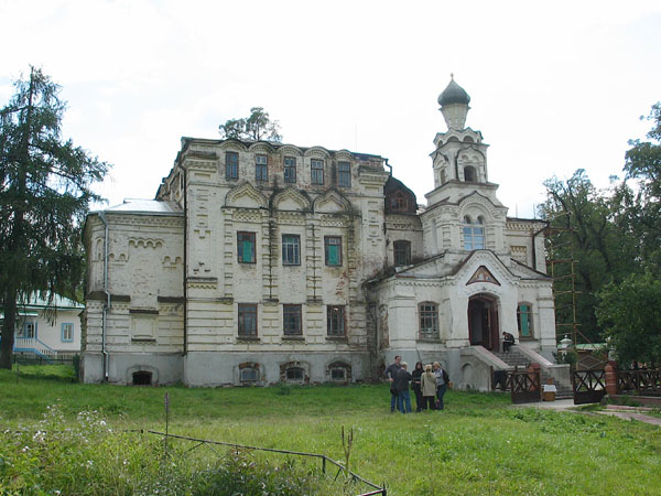Оптина Пустынь. Скит Иоанна Предтечи. Церковь Льва Катанского, Козельск (Оптино) (Козельский район, Калужская область). фасады