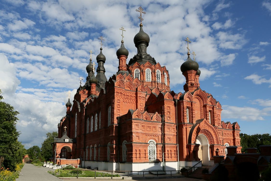 Старое Шамордино. Казанская Амвросиевская пустынь. Собор Казанской иконы Божией Матери. фасады