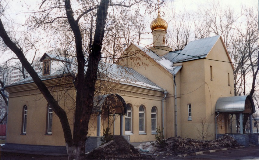 Домовая церковь Воскресения Словущего при Городской клинической больнице № 29, Лефортово (Юго-Восточный административный округ (ЮВАО), г. Москва). фасады