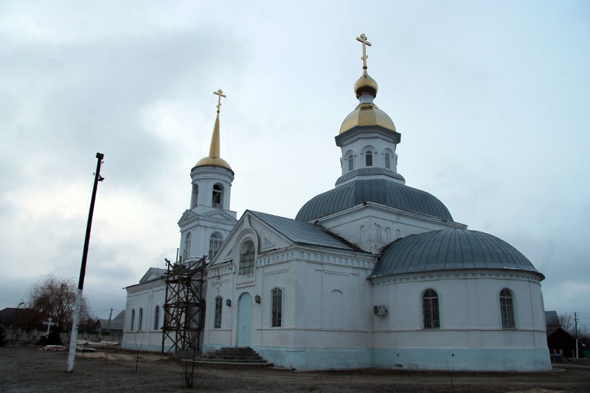 Новая Усмань. Церковь Казанской иконы Божией Матери. фасады