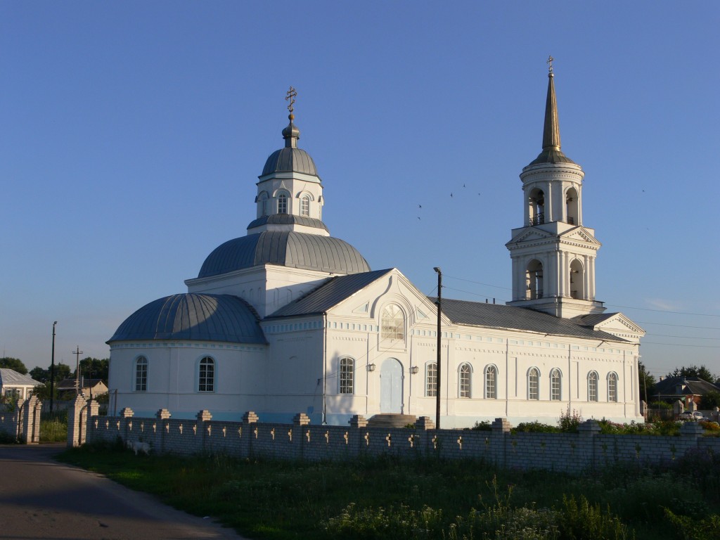 Новая Усмань. Церковь Казанской иконы Божией Матери. фасады