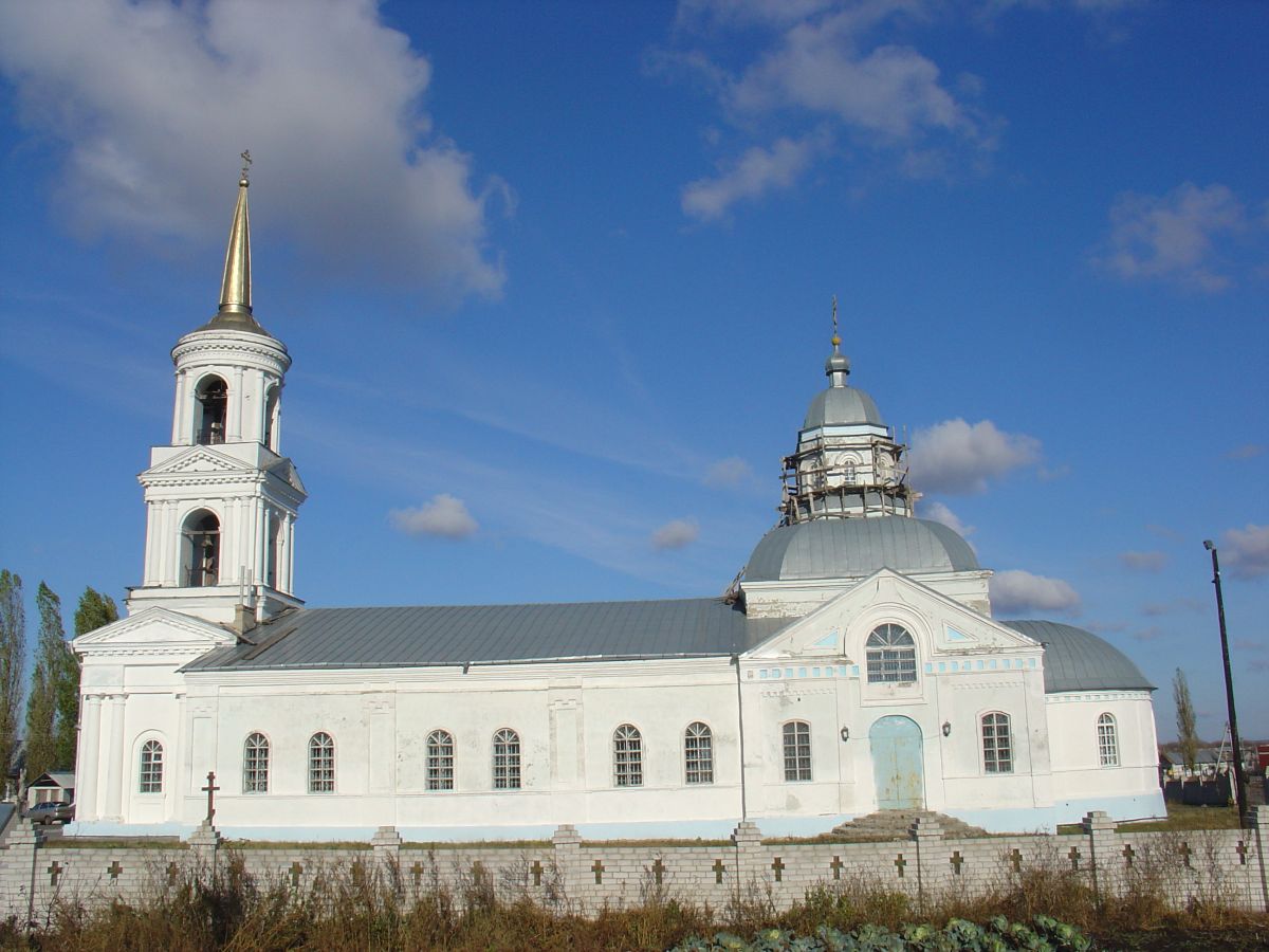 Церковь Казанской иконы Божией Матери, Новая Усмань (Новоусманский район, Воронежская область). фасады