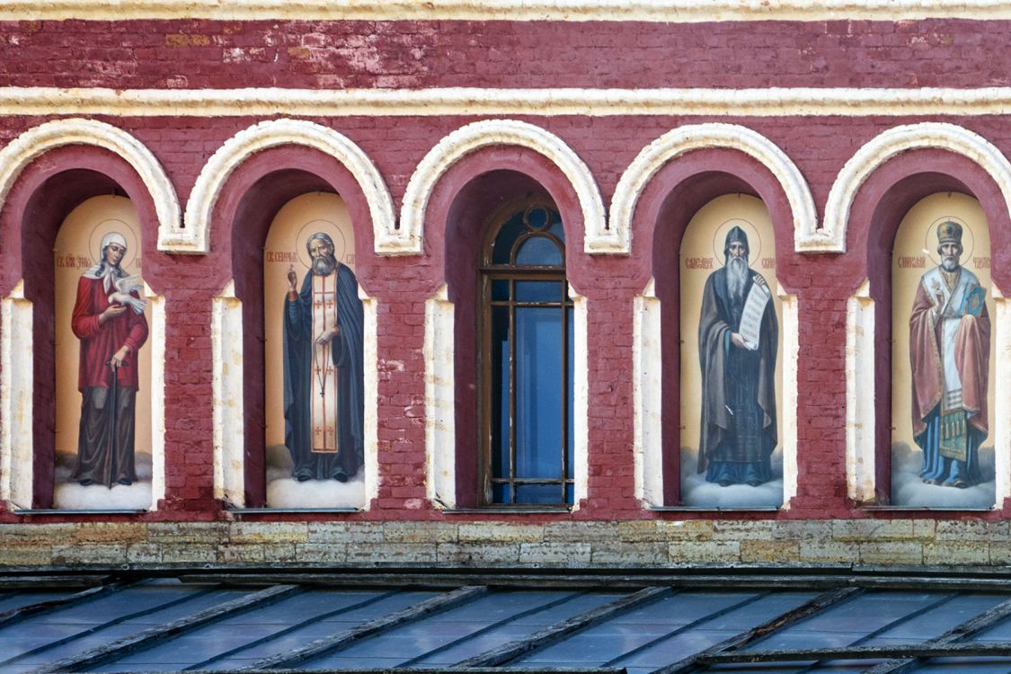 Никольский мужской монастырь. Церковь Иоанна Златоуста, Старая Ладога (Волховский район, Ленинградская область). архитектурные детали