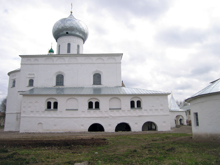 Александро-Свирский монастырь. Собор Троицы Живоначальной, Старая Слобода (Лодейнопольский район, Ленинградская область). фасады
