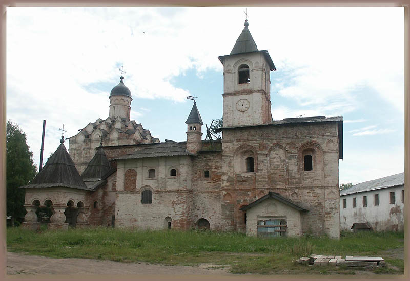 Александро-Свирский монастырь. Церковь Покрова Пресвятой Богородицы, Старая Слобода (Лодейнопольский район, Ленинградская область). фасады