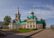 Введено-Оятский женский монастырь. Церковь Введения во храм Пресвятой Богородицы, Вид с юга<br>, Оять, Лодейнопольский район, Ленинградская область