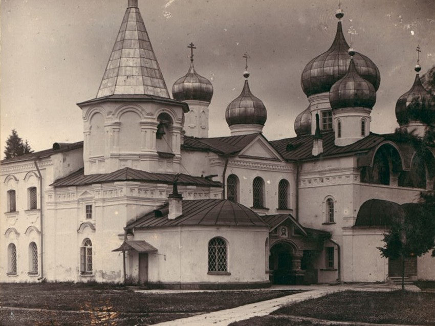 Александро-Свирский монастырь. Собор Преображения Господня, Старая Слобода (Лодейнопольский район, Ленинградская область). архивная фотография, 