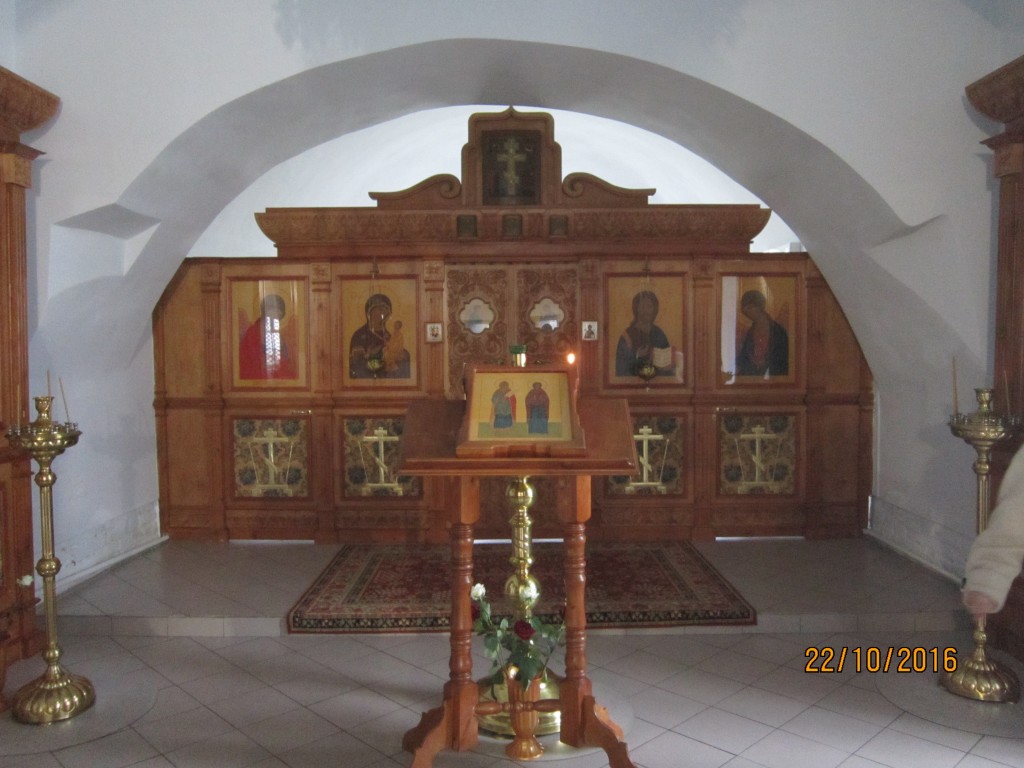 Александро-Свирский монастырь. Собор Преображения Господня, Старая Слобода (Лодейнопольский район, Ленинградская область). интерьер и убранство, Иконостас церкви св. праведных пророка Захарии и Елисаветы.