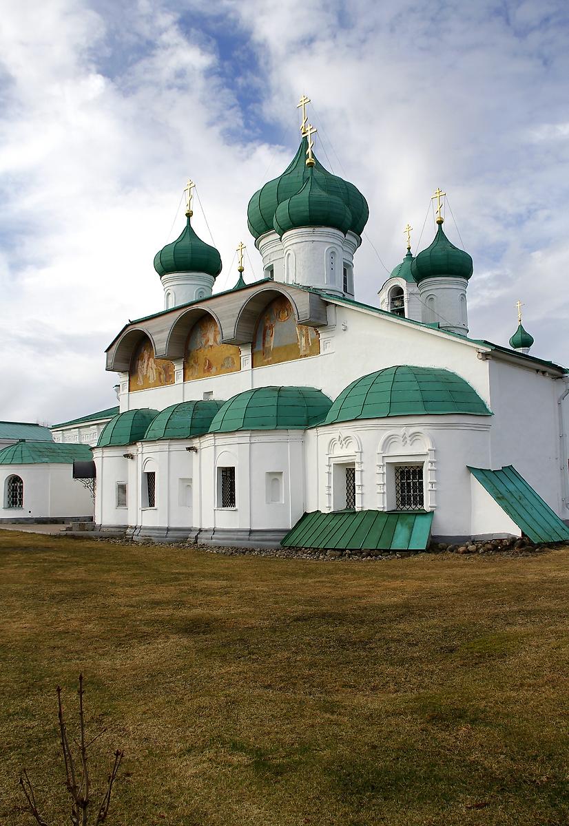 фасады. Александро-Свирский монастырь. Собор Преображения Господня, Старая Слобода (Лодейнопольский район, Ленинградская область)