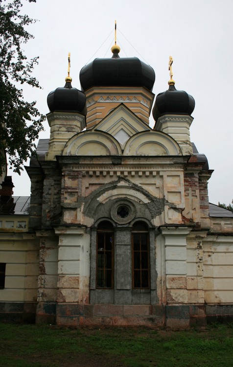 Рождества Пресвятой Богородицы Коневский монастырь. Коневский скит. Церковь Коневской иконы Божией Матери, Коневец, остров (Приозерский район, Ленинградская область). фасады