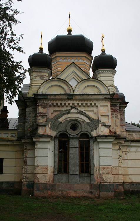 Коневец, остров. Рождества Пресвятой Богородицы Коневский монастырь. Коневский скит. Церковь Коневской иконы Божией Матери. фасады