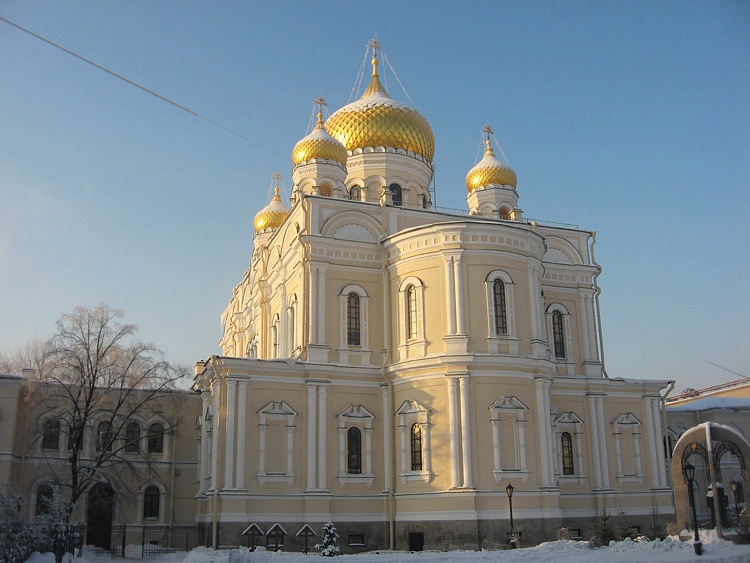 Воскресенский Новодевичий Монастырь. Собор Воскресения Христова, Московский район (Санкт-Петербург, г. Санкт-Петербург). фасады