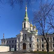 Московский район. Воскресенский Новодевичий монастырь. Церковь Трех Святителей