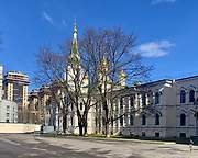 Московский район. Воскресенский Новодевичий монастырь. Церковь Трех Святителей