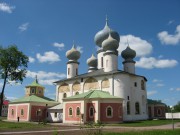 Тихвинский Богородице-Успенский мужской монастырь. Собор Успения Пресвятой Богородицы, Общий вид с северо-востока<br>, Тихвин, Тихвинский район, Ленинградская область