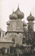 Тихвинский Богородице-Успенский мужской монастырь. Собор Успения Пресвятой Богородицы, Фото: 1909-1910 гг. Почтовая карточка, изд. В. Кауффенд. СПБ.,б. Пушкарская,5<br>, Тихвин, Тихвинский район, Ленинградская область