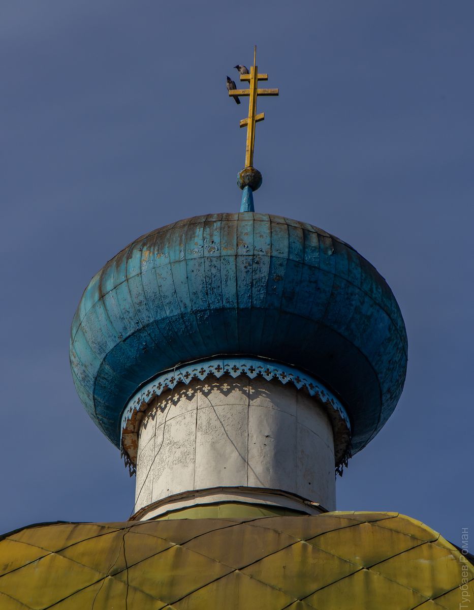 Тихвинский Богородице-Успенский мужской монастырь. Церковь Тихвинской иконы Божией Матери, Тихвин (Тихвинский район, Ленинградская область). архитектурные детали, Глава