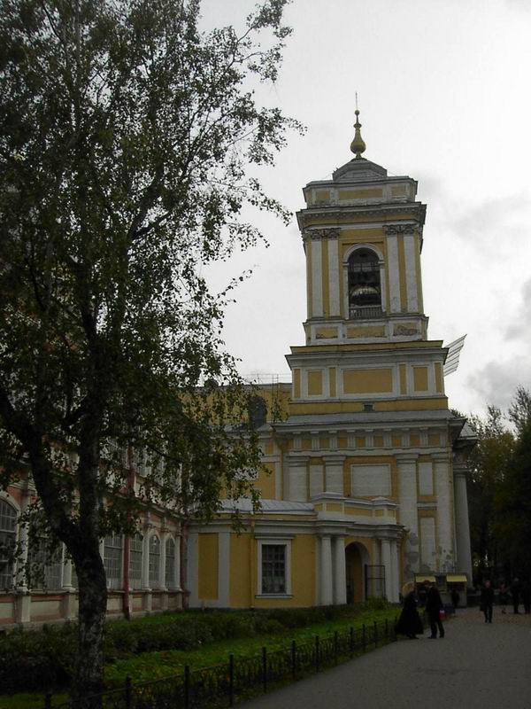 Центральный район. Троицкая Александро-Невская лавра. Собор Троицы Живоначальной. архитектурные детали, Западная часть