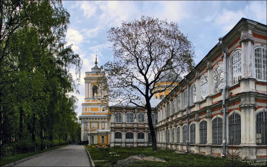 Центральный район. Троицкая Александро-Невская лавра. Собор Троицы Живоначальной. архитектурные детали