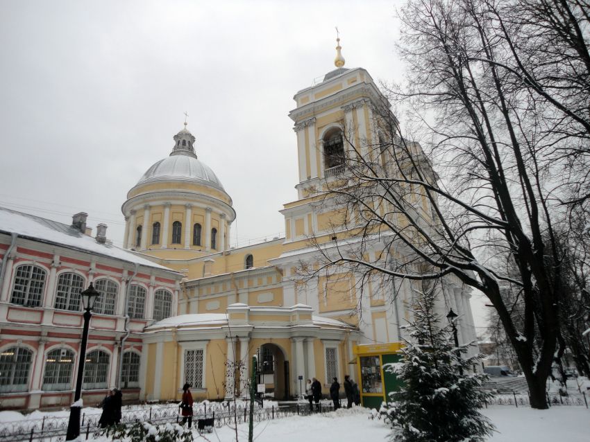 Троицкая Александро-Невская лавра. Собор Троицы Живоначальной, Центральный район (Санкт-Петербург, г. Санкт-Петербург). фасады