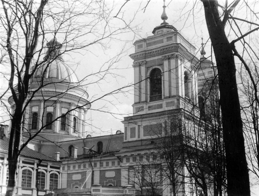 Троицкая Александро-Невская лавра. Собор Троицы Живоначальной, Центральный район (Санкт-Петербург, г. Санкт-Петербург). фасады