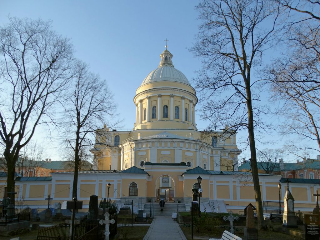 Троицкая Александро-Невская лавра. Собор Троицы Живоначальной, Центральный район (Санкт-Петербург, г. Санкт-Петербург). фасады